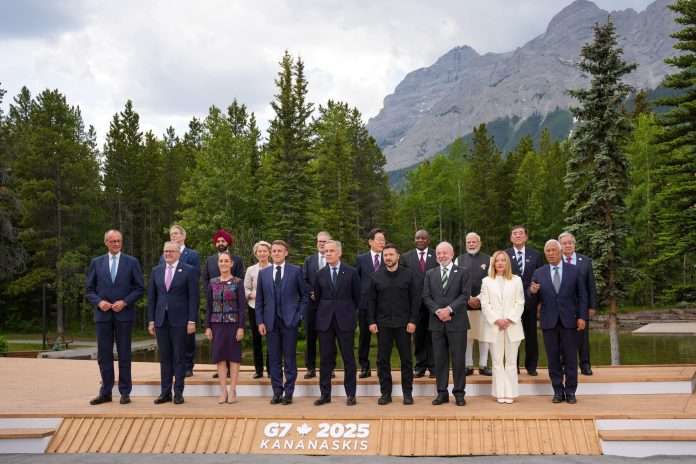 Claudia Sheinbaum propone en G7, Cumbre Mundial por el Bienestar Económico