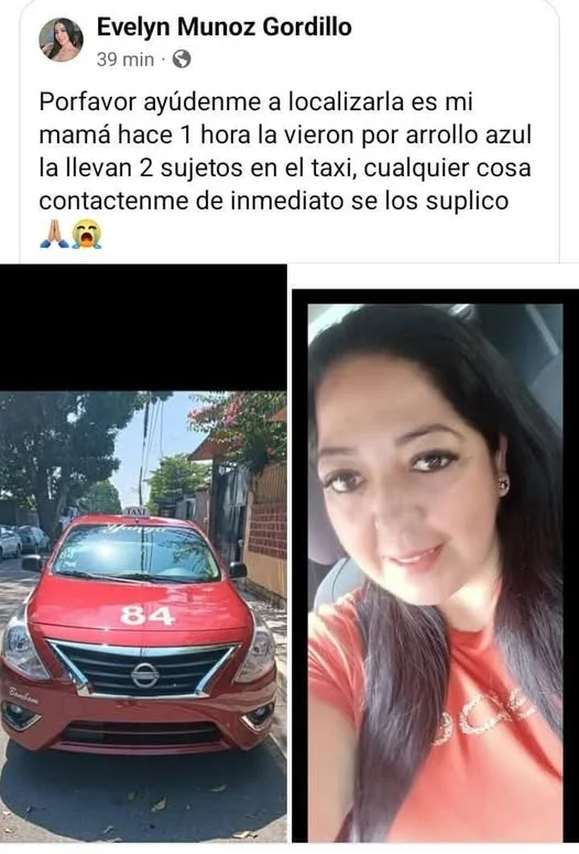 Hallan sin vida y con signos de violencia a conductora de taxi; había sido secuestrada