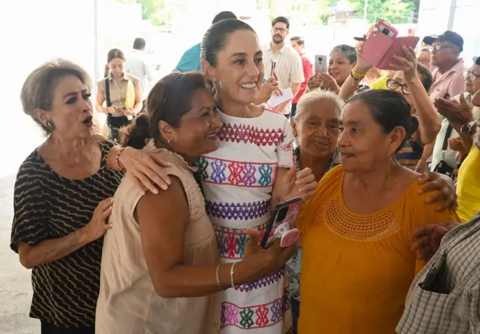 Con Salud Casa por Casa no quedará ningún adulto mayor sin ser visitado en su domicilio: Claudia Sheinbaum en Acapulco