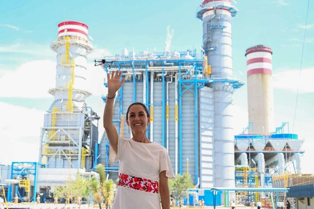 "El desarrollo energético de la nación descansa en CFE": Claudia Sheinbaum inaugura Central de Ciclo Combinado en San Luis Potosí