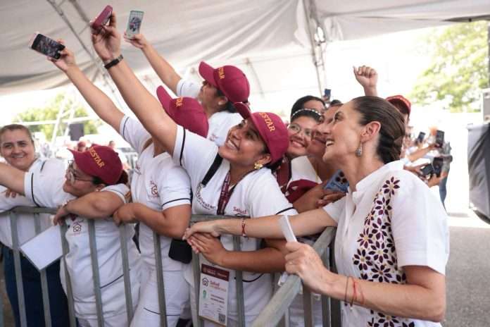 Claudia Sheinbaum inaugura ampliación del área de hemodiálisis del hospital IMSS Bienestar de Villahermosa, Tabasco