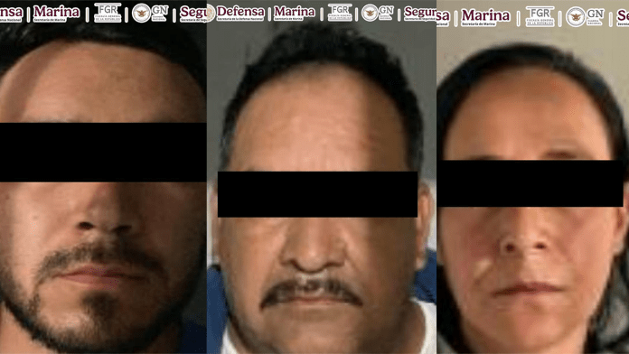En el marco de la Estrategia Nacional contra la Extorsión, en Michoacán detienen a tres extorsionadores
