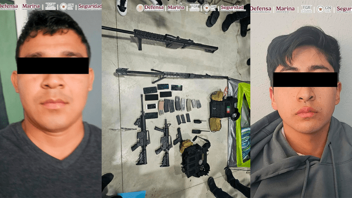 En operativo coordinado, detienen a cinco hombres vinculados a un grupo generador de violencia en Zacatecas