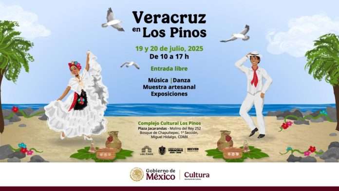 Festival Veracruz en Los Pinos reunirá cultura, música y tradición este 19 y 20 de julio