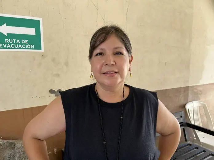 Gabriela González directora de grupo de danza folclórica Iltzihuintli