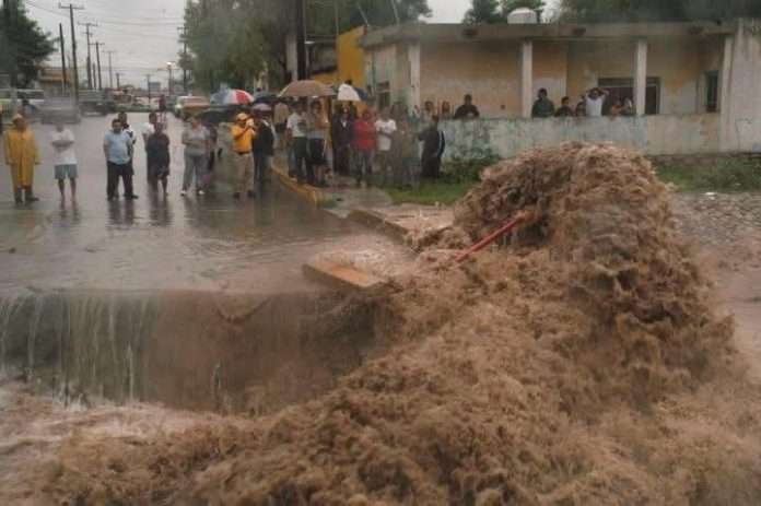 Monclova en el centro de Coahuila fue una de las ciudades afectadas.