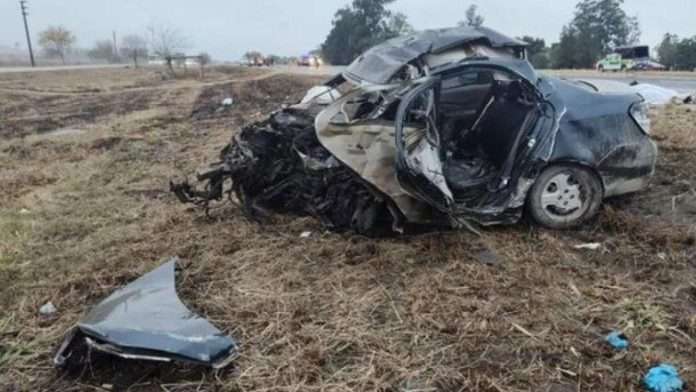 Madre e hijo fallecen en accidente cuando regresaban del velorio de un familiar
