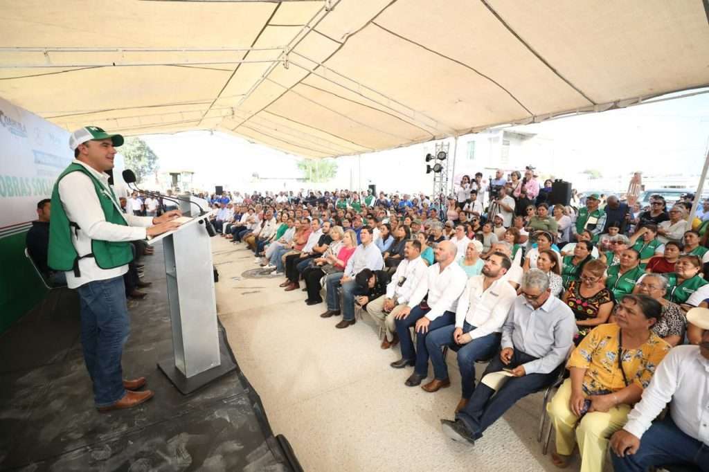 Gobernador Manolo Jiménez en Cuatro Ciénegas, Coahuila