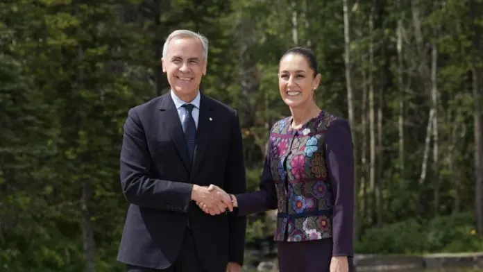 México reafirma apoyo a Canadá; Sheinbaum y Carney sostienen diálogo bilateral