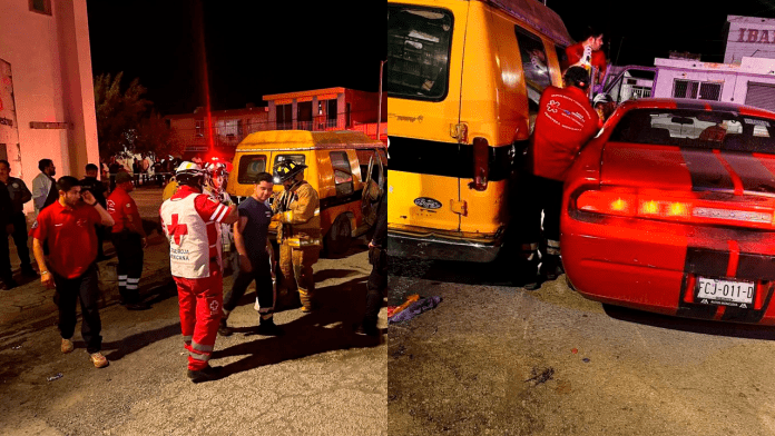 Monclova, accidente