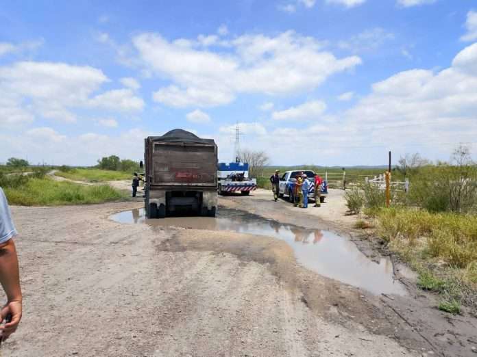 Movilización en carretera federal 57 por incendio