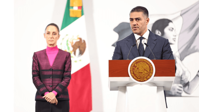 PRESIDENTA CLAUDIA SHEINBAUM FELICITA A GABINETE DE SEGURIDAD POR EL RECONOCIMIENTO DEL PUEBLO EN LA ENCUESTA DE LAS HERAS