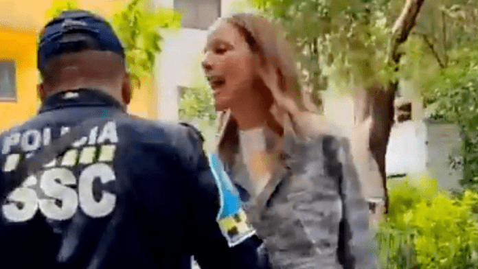 Pantene niega relación con 'Lady Racista'; mujer señalada por expresiones discriminatorias hacia oficial en la Condesa
