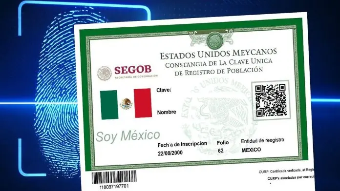Presentan CURP biométrica: así será el nuevo formato con foto, firma y datos únicos