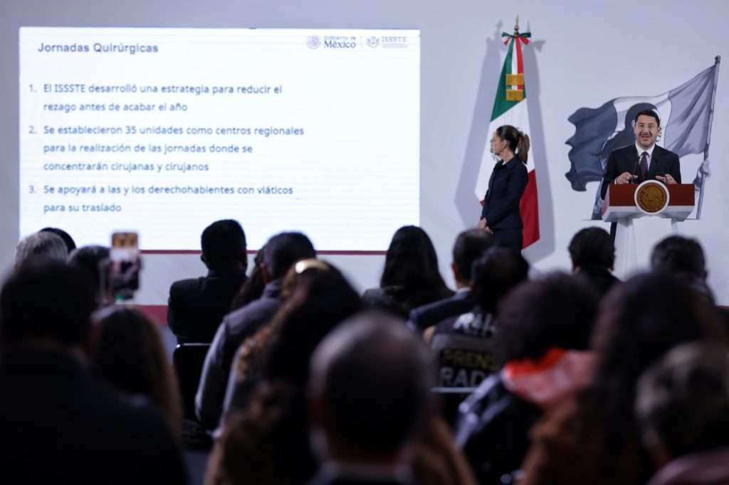 Se realizarán en el año más de 4 mil cirugías de Jornadas Quirúrgicas en el ISSSTE: Martí Batres