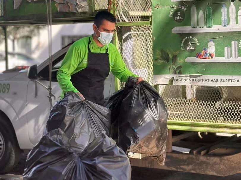 Suman más de mil 260 kilogramos de residuos reciclables recolectados en el año