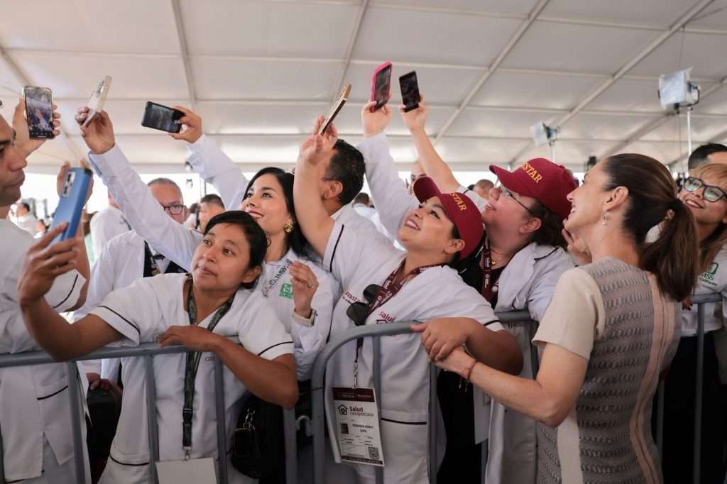 En Baja California, Claudia Sheinbaum inaugura primera etapa del Hospital General Regional No. 23 del IMSS en Ensenada