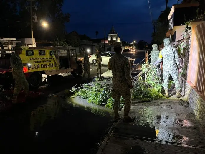 Defensa Nacional y autoridades activan Plan DN-III-E en Palaú tras tormenta