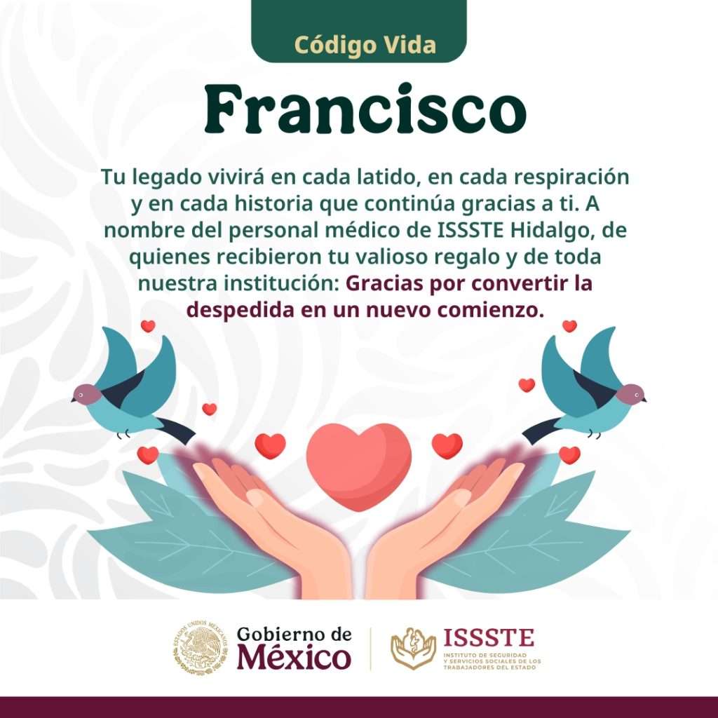 Con dos donaciones multiorgánicas, ISSSTE Hidalgo beneficiará a más de 200 personas