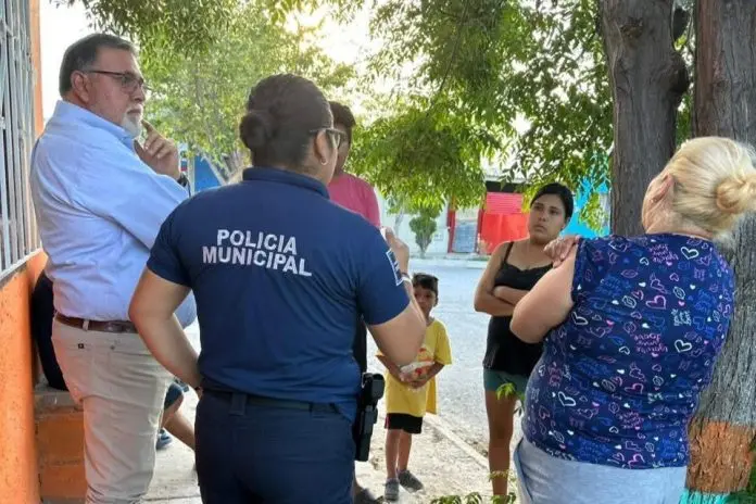 Mantiene seguridad pública municipal comunicación directa con familias