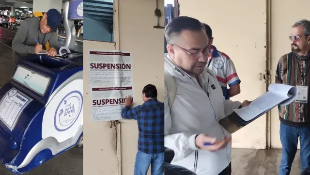 Profeco en autolavado de Puebla