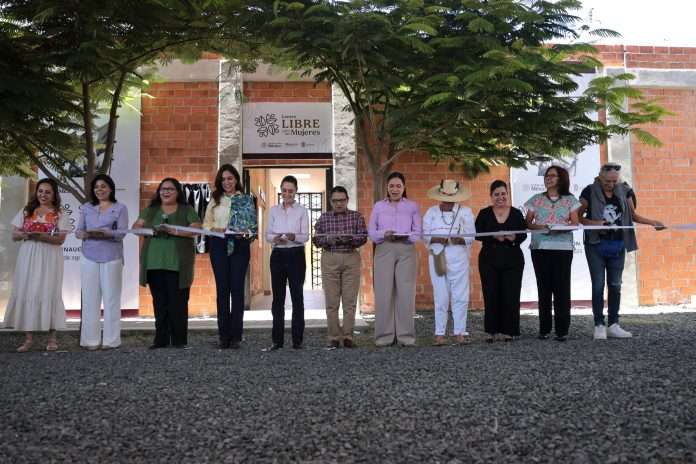 Con Centro Libre de Silao, Guanajuato, le decimos a las mujeres mexicanas que son libres y autónomas: Claudia Sheinbaum
