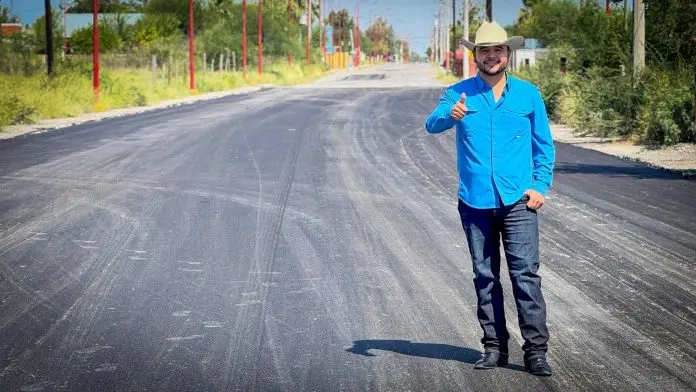 Concluye Liquín obra de pavimentación en San José del Aura