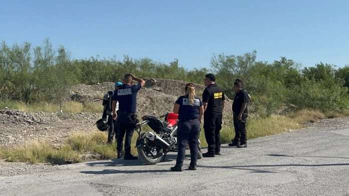 Motociclista derrapa y se lesiona en la Vista Hermosa