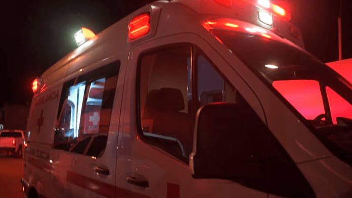 Ambulancia Cruz Roja, Saltillo