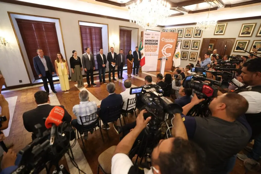 Con la expansión de Ariston sumamos $150 mil millones de pesos de inversiones en Coahuila: Manolo