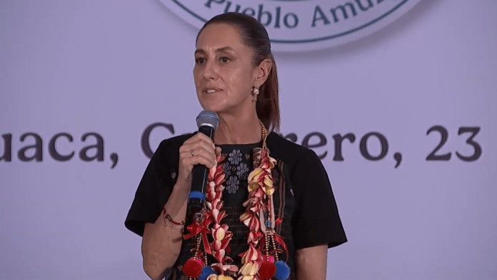 Claudia Sheinbaum destaca en Guerrero que la reducción de la pobreza se debe al apoyo a quienes más lo necesitan