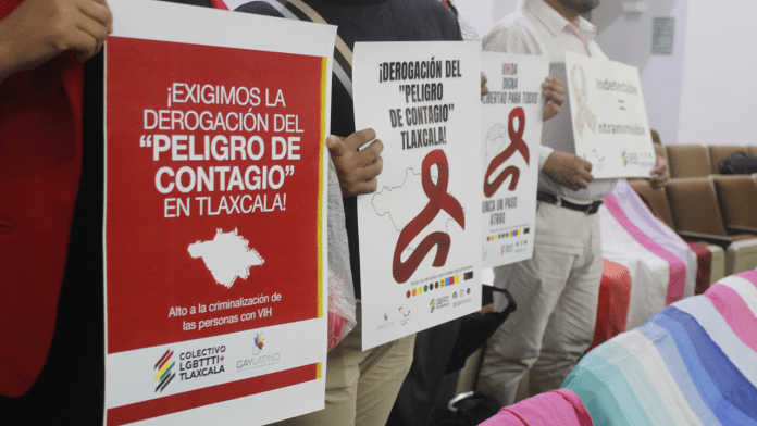 Coalición LGBT+ pide a CONAPRED recomendar al Congreso de Tlaxcala eliminar delito de “peligro de contagio”