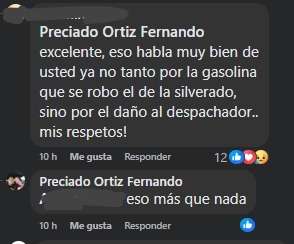 Comentario de Facebook