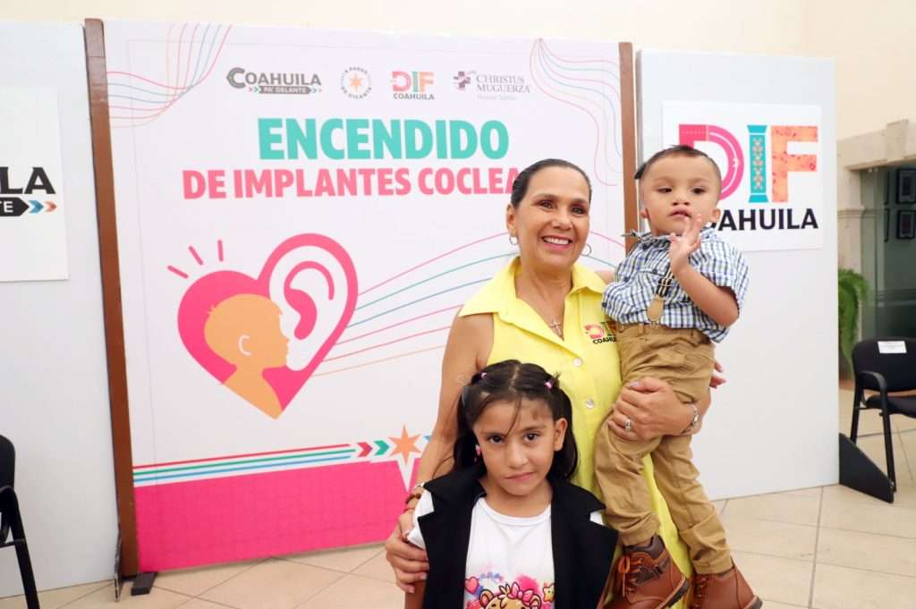 Continúa DIF Coahuila brindando oportunidades a niñas y niños con retos auditivos