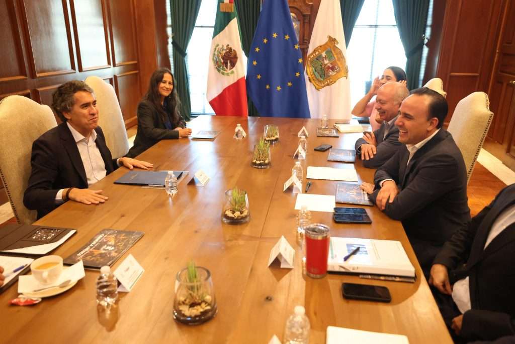 Fortalecemos relaciones con la Unión Europea: Manolo Jiménez