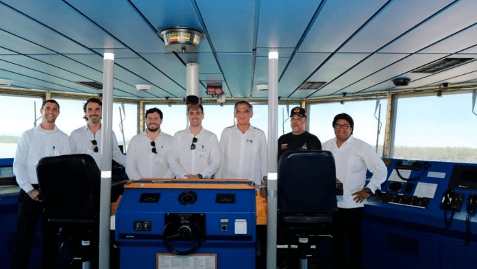 Reabren el Puerto de Matamoros tras dos décadas y reciben la primera embarcación comercial