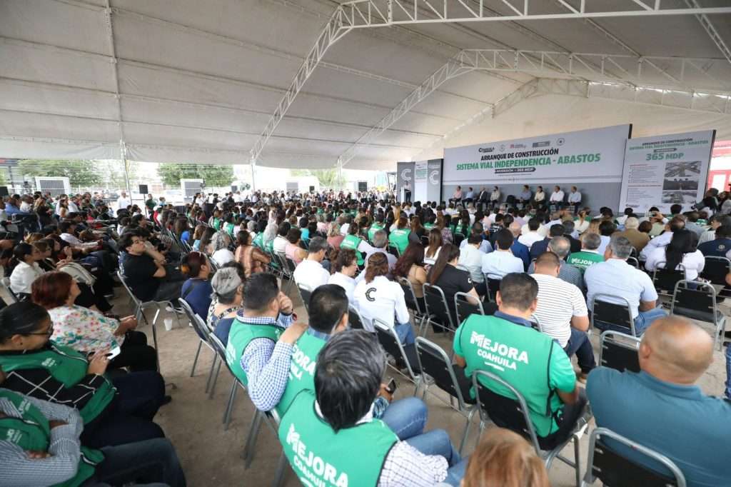 Seguimos construyendo grandes obras en Coahuila: Manolo Jiménez