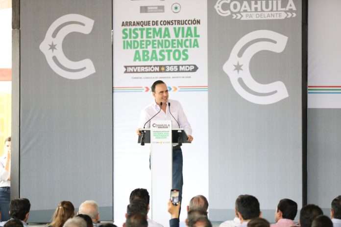 Seguimos construyendo grandes obras en Coahuila: Manolo Jiménez