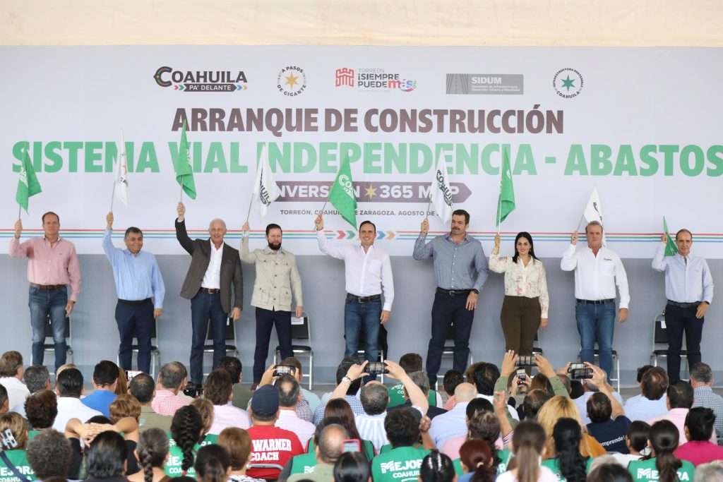 Seguimos construyendo grandes obras en Coahuila: Manolo Jiménez