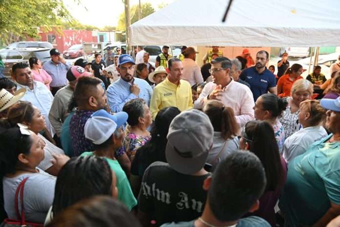 Atenderá municipio de manera directa a vecinos de la colonia 5 de mayo