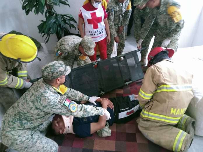 Protección Civil Múzquiz conmemoró el Día Nacional de la Protección Civil con simulacros simultáneos en escuelas e instituciones