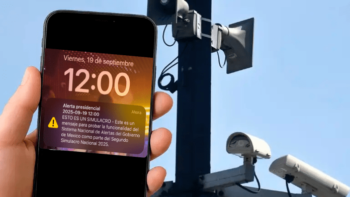 Alerta sísmica en celulares