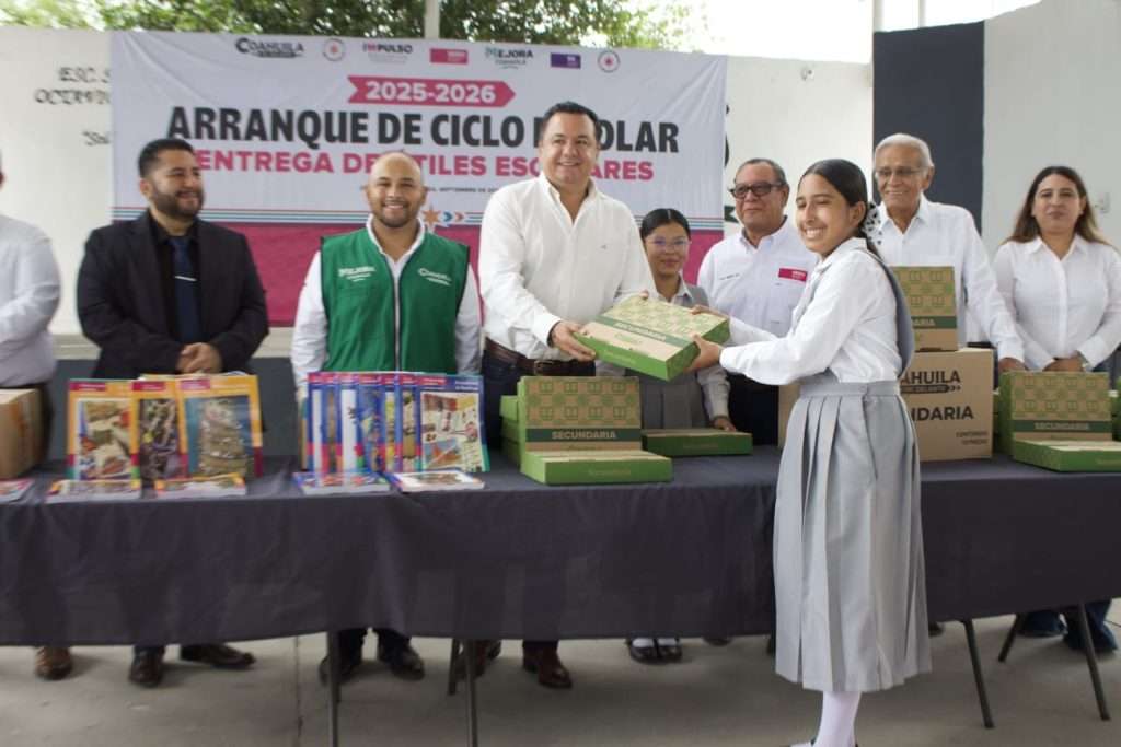 Arranca con éxito nuevo ciclo escolar en Coahuila