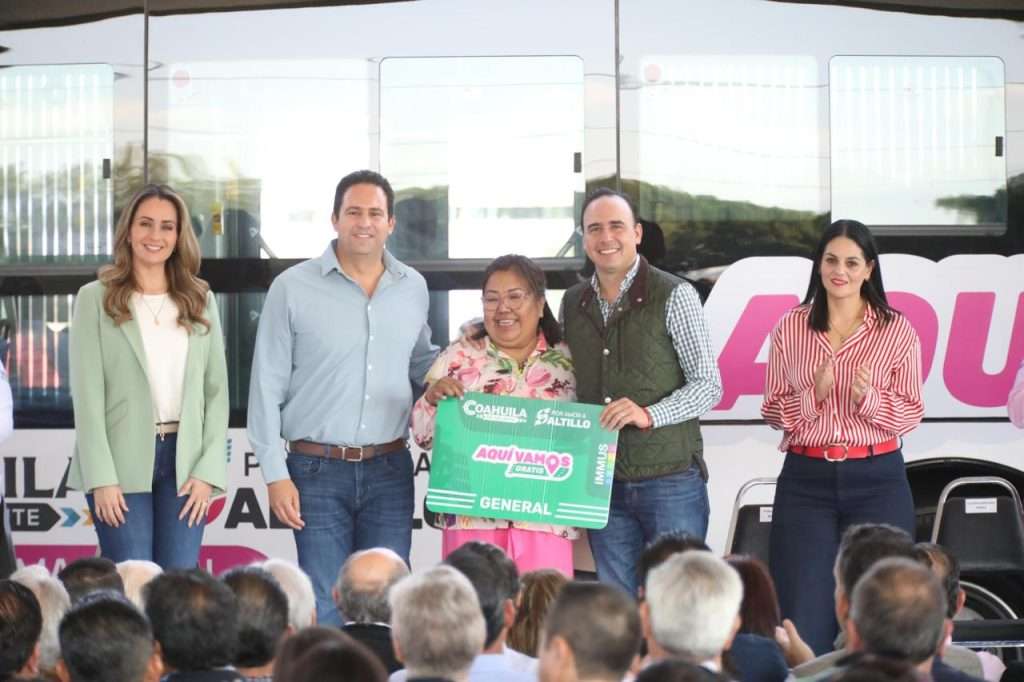 Arrancan Manolo y Javier el programa de movilidad más importante en la historia de Saltillo