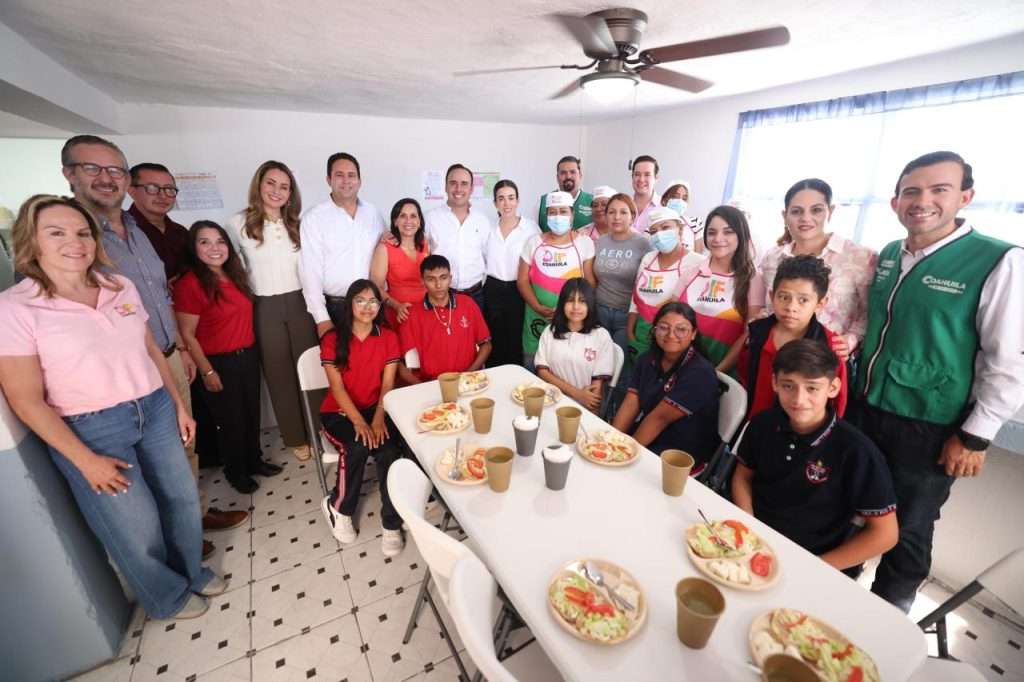 Arrancan Programas de Alimentación Escolar en más de mil escuelas en Coahuila