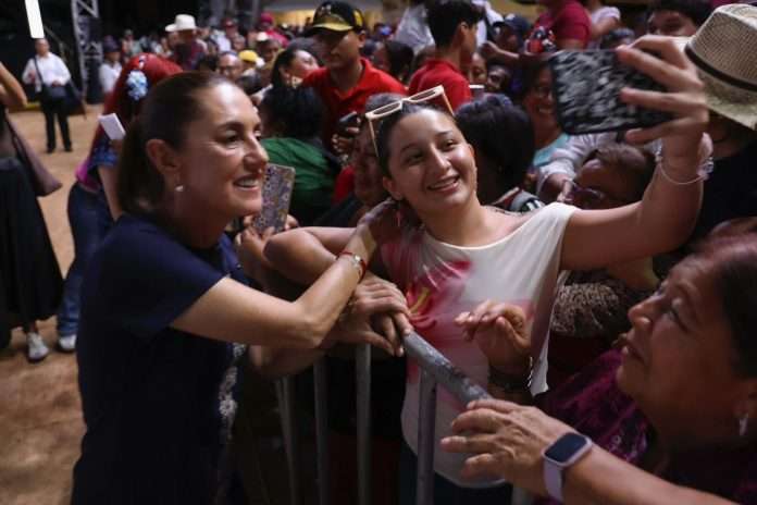 Aunque nuestros adversarios nos calumnian, el pueblo sigue creyendo en la Cuarta Transformación: Claudia Sheinbaum en Campeche