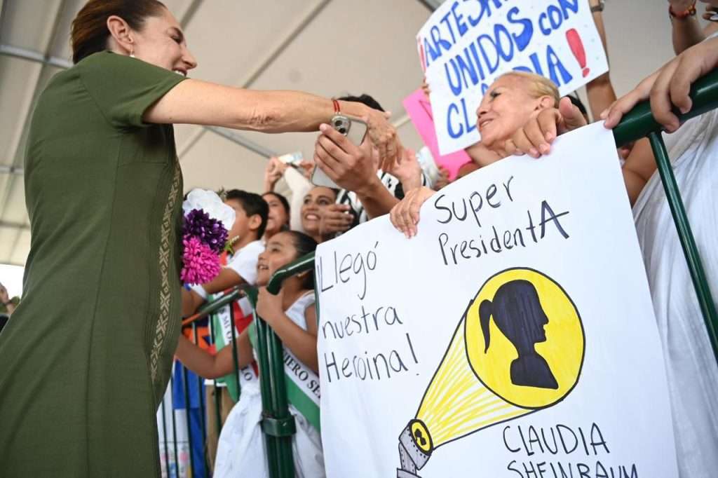 "Nunca me voy a alejar del pueblo de Quintana Roo": Claudia Sheinbaum como parte de su gira de rendición de cuentas
