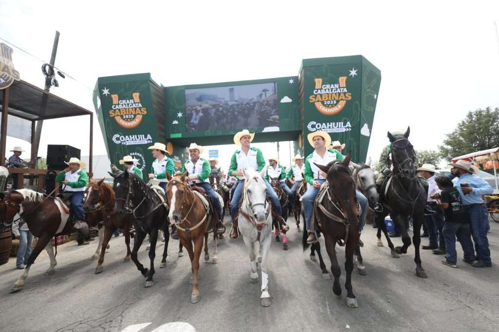 Cabalgata de Sabinas, la más grande de México: Manolo Jiménez