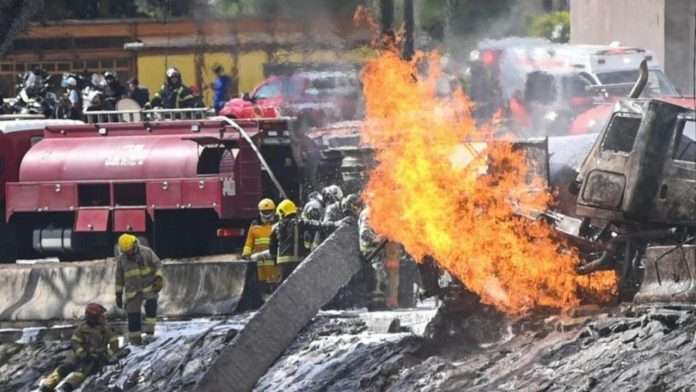 Explosión en Iztapalapa