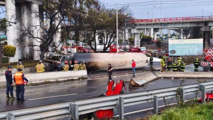 Explosión pipa de gas